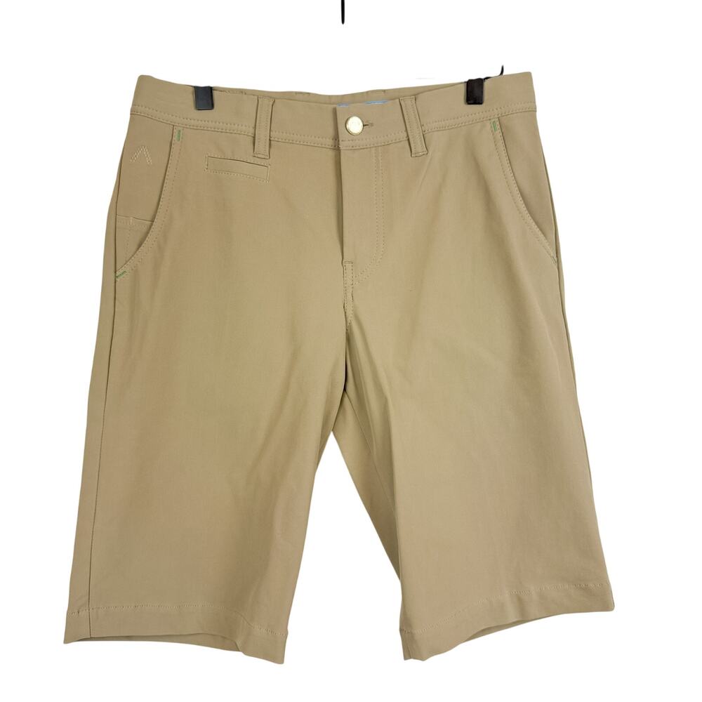 Alberto Golf 3XDry Ernie Modern Fit Shorts Chino Beige $235 - 46 EU / 32 US